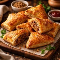 Make Ahead Flaky Sausage Foldovers