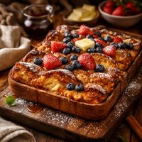 Make Ahead Oven Baked French Toast