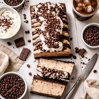 Makeover Frozen Mocha Cheesecake Loaf