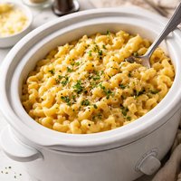 Makeover Light Slow Cooked Mac N Cheese Crock Pot