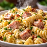 Makeover Ranch Ham N Cheese Pasta