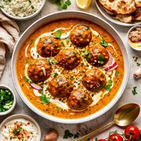 Malai Kofta Vegetable Dumplings in Curry Sauce
