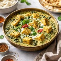 Malai Methi Paneer Delicious Indian Cottage Cheese Curry