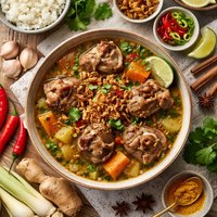 Malaysian Style Oxtail Soup