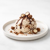 Malted Milk Ball Ice Cream Dessert
