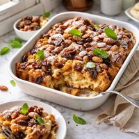 Maltese Bread Pudding Using Up Stale Bread
