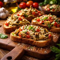 Mama Mia Artichoke and Tomato Bruschetta