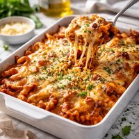 Mama Mia Triple Cheese Mostaccioli Bake