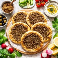 Manakeesh Bil Za Atar Flat Bread with Za Atar