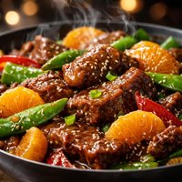 Mandarin Beef Stir Fry