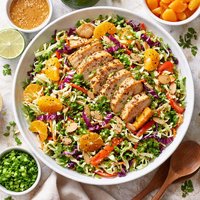 Mandarin Chicken Coleslaw