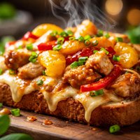 Mandarin Chicken Toaster Melt