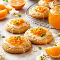 Mandarin Orange Marmalade Cookies