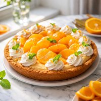 Mandarin Orange Pie
