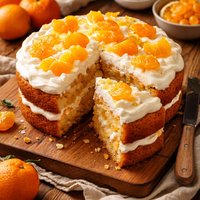 Mandarin Orange Pineapple Cake