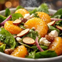 Mandarin Orange Salad with Almonds
