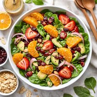 Mandarin Spinach Salad