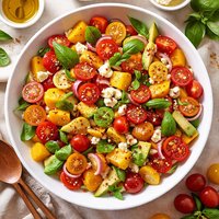 Mango and Baby Tomato Salad