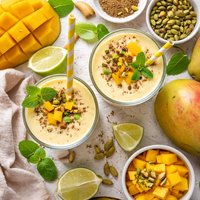 Mango and Cardamom Lassi