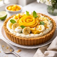 Mango Banana Pie