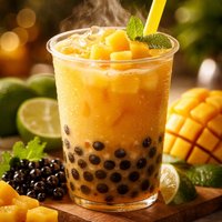 Mango Bubble Tea