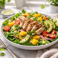 Mango Chicken Salad Diabetic