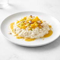 Mango Colada Rice Pudding