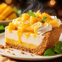 Mango Cream Pie