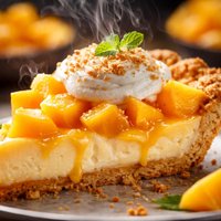 Mango Creamy Pie