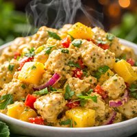 Mango Curry Chicken Salad