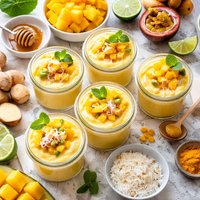Mango Ginger Mousse