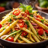 Mango Kerabu Spicy Sweet Mango Salad