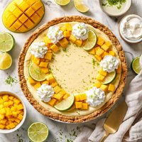 Mango Key Lime Pie