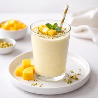 Mango Lassi Indian Yogurt Drink
