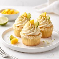 Mango Margarita Cupcakes