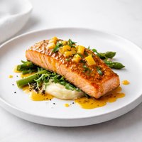 Mango Mustard Salmon