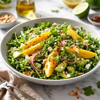 Mango Pine Nut Salad