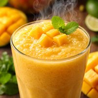 Mango Shake Raw Food