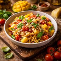 Mango Tomato Pasta