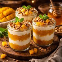 Mango Yoghurt Parfaits