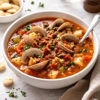 Manhattan Clam Chowder Quick