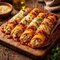 Manicotti Sausage Cheese
