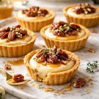 Maple and Pecans Creamy Tartlets