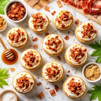 Maple Bacon Cupcakes