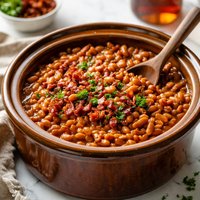 Maple Baked Beans Crockpot