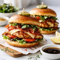 Maple Balsamic Chicken Sandwiches
