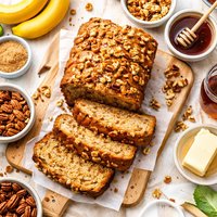 Maple Banana Nut Bread