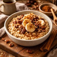 Maple Cinnamon Protein Oatmeal