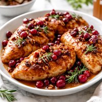 Maple Cranberry Chicken Breasts