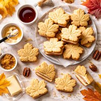 Maple Cream Sandwich Cookies